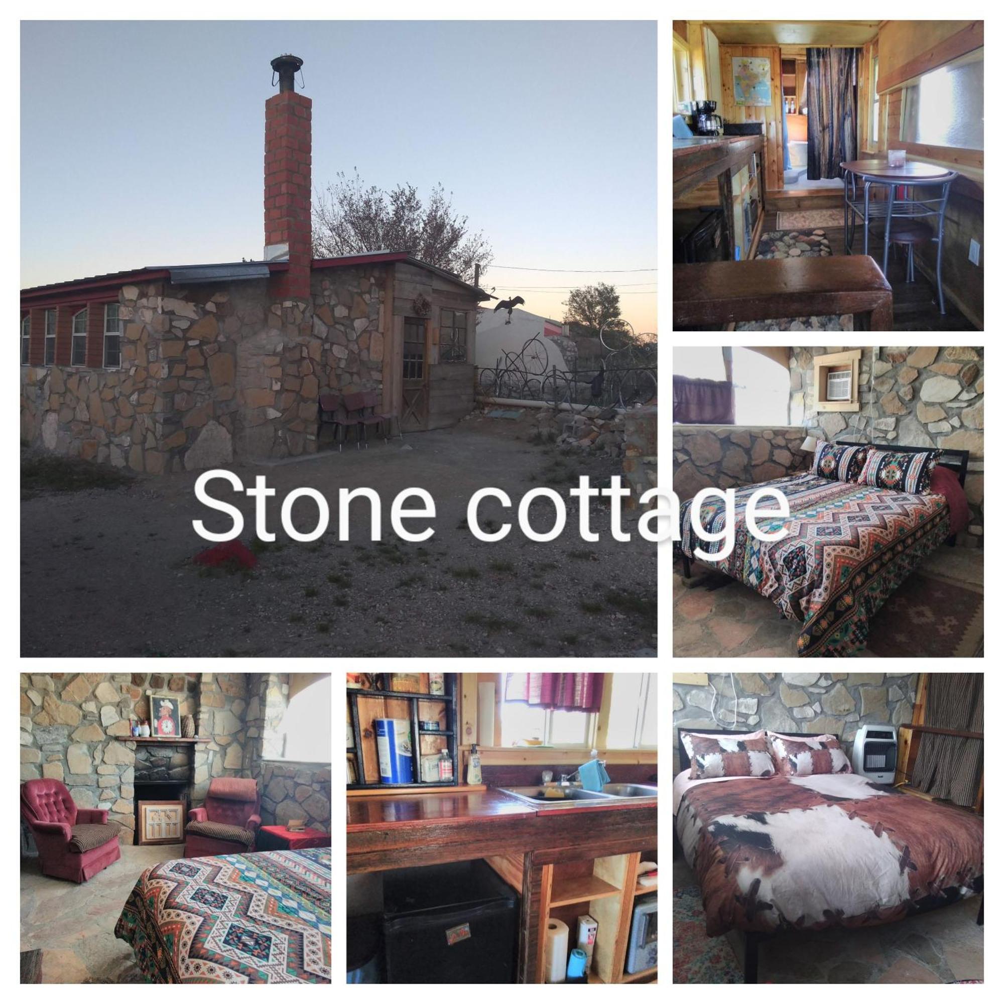 La Loma Del Chivo Llc Stone Cottage Alternative Building Marathon Zimmer foto
